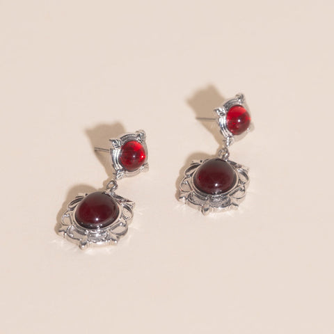 Regal Drop Stud Earrings