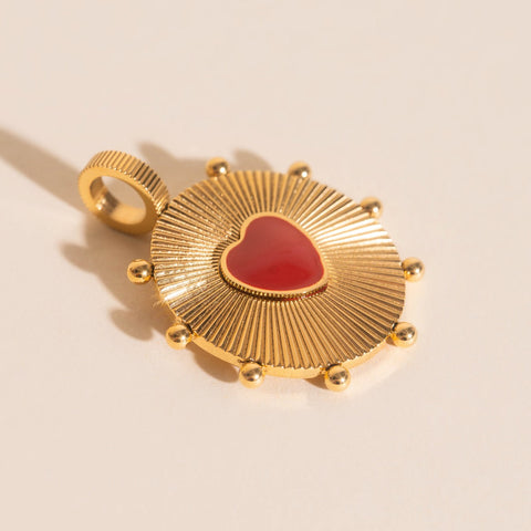 Heart Pendant Necklace Charm