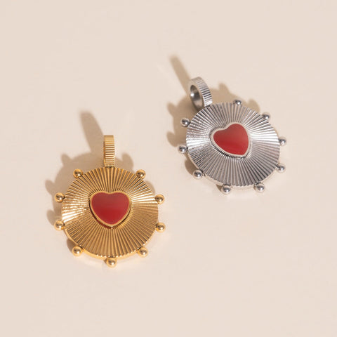 Heart Pendant Necklace Charm