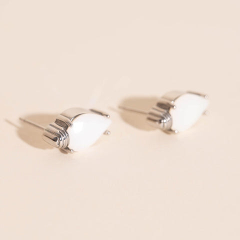 Crystal Bulb Stud Earrings