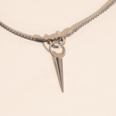 Oversized Spike Necklace Charm