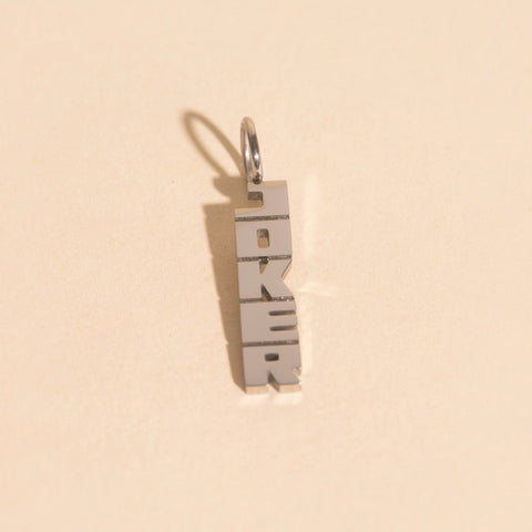 Joker Necklace Charm