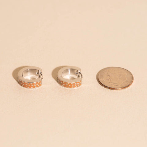 Bambi Chunky Huggie Hoop Earrings