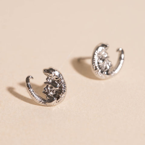 Gecko Stud Earrings