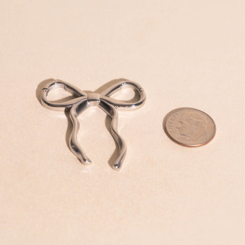 Bowtie Necklace Charm Clasp (33mm)