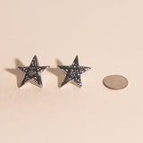 Jumbo Star Stud Earrings
