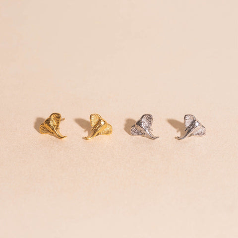 Elephant Stud Earrings