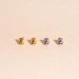 Hippo Stud Earrings