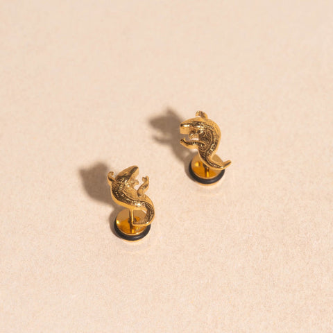 Crocodile Stud Earrings