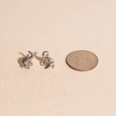 Crocodile Stud Earrings