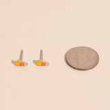 Candy Corn Stud Earrings