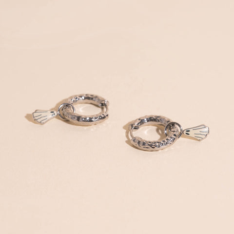 Ghost Huggie Hoop Charms