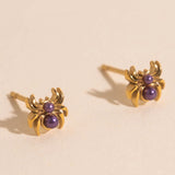 Spider Pearls Tiny Stud Earrings