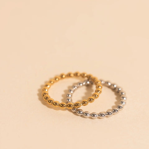 Beaded Circle Necklace Extender Charm