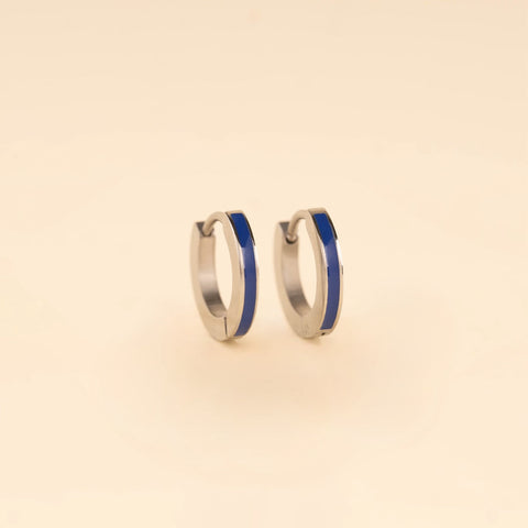 Color Huggie Hoop Earrings