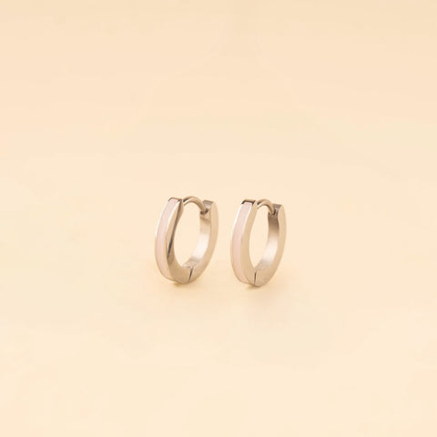 Color Huggie Hoop Earrings
