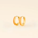 Color Huggie Hoop Earrings