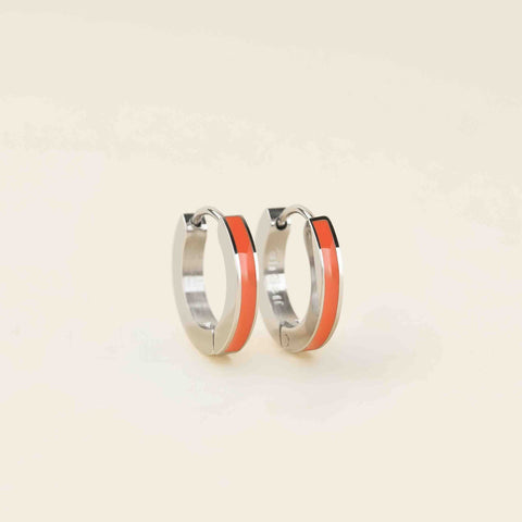 Color Huggie Hoop Earrings