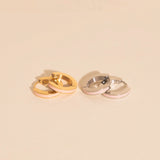 Color Huggie Hoop Earrings