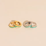Color Huggie Hoop Earrings