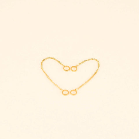 Fine Chain Huggie Hoop Chains