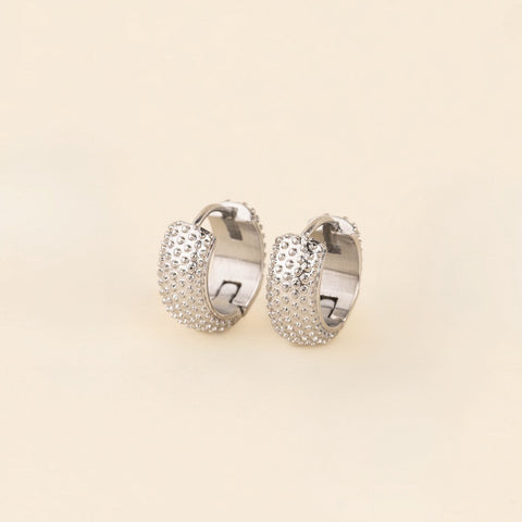 Party Super Chunky Huggie Hoop Earrings