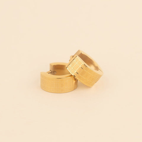 Excel Super Chunky Huggie Hoop Earrings