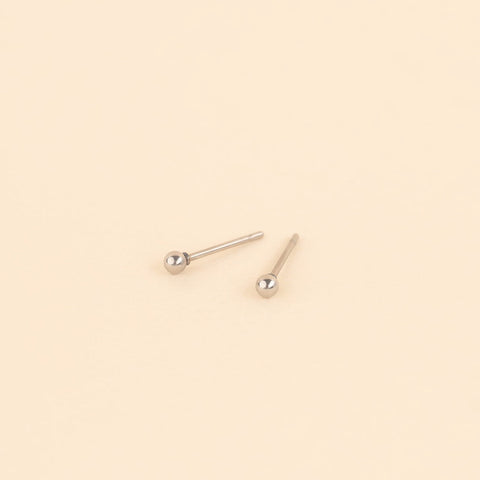 Tiny Ball Stud Earrings