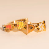 Utah 3D Huggie Hoop Earrings