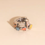 Utah 3D Huggie Hoop Earrings