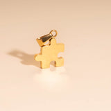 Puzzle Piece Necklace Charm