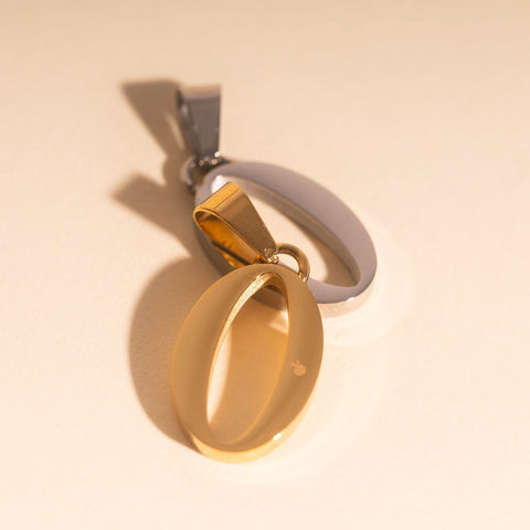 Number Necklace Charm (Single)