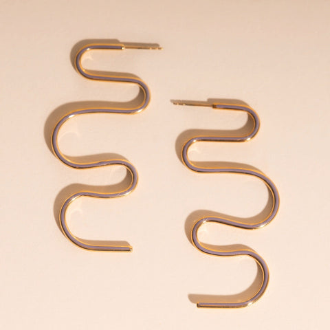 Party Ribbon Stud Earrings