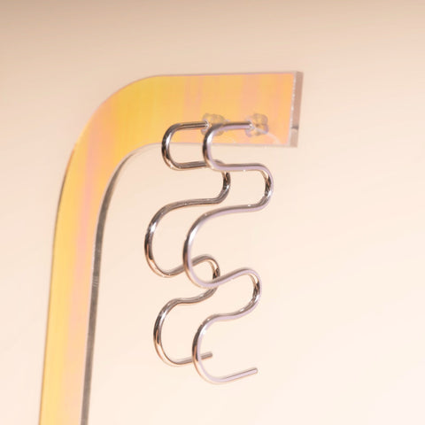 Party Ribbon Stud Earrings