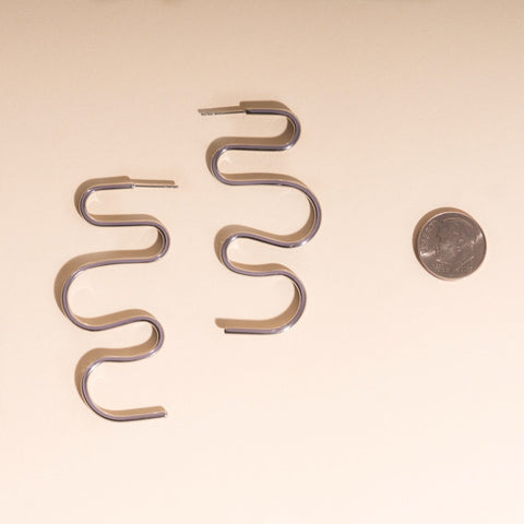 Party Ribbon Stud Earrings