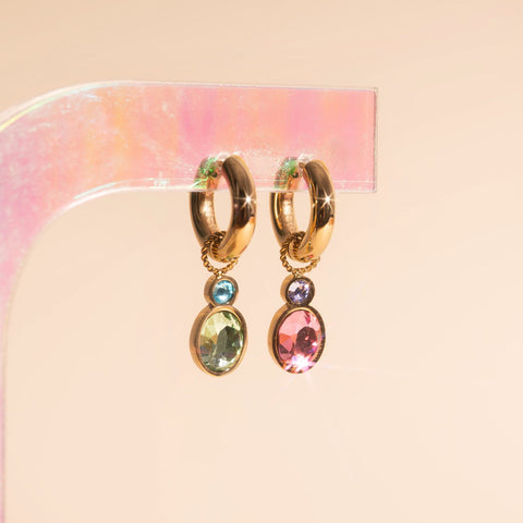 Twist and Mix Huggie Hoop Charms