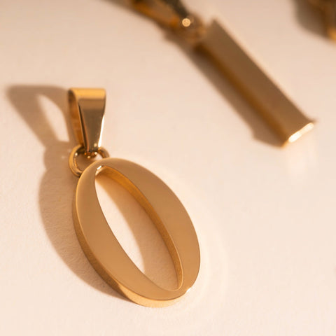 Number Necklace Charm (Single)