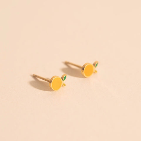 Mini Clementine Stud Earrings