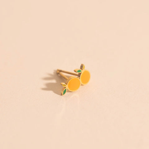 Mini Clementine Stud Earrings