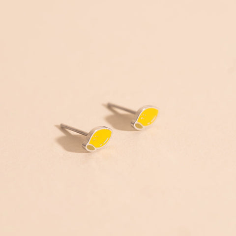 Mini Lemon Stud Earrings