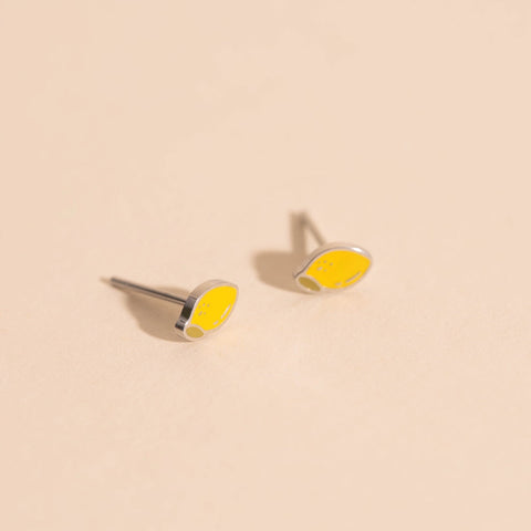 Mini Lemon Stud Earrings