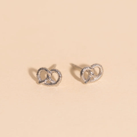 Pretzel Stud Earrings