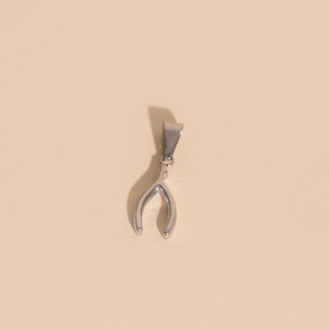 Wishbone Necklace Charm