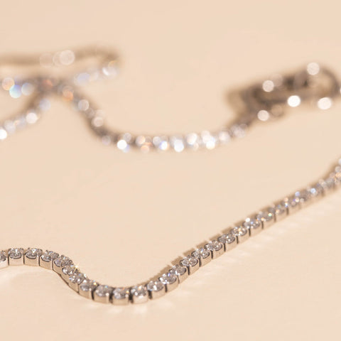 Micro Tennis Necklace