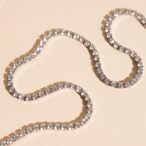 Micro Tennis Necklace