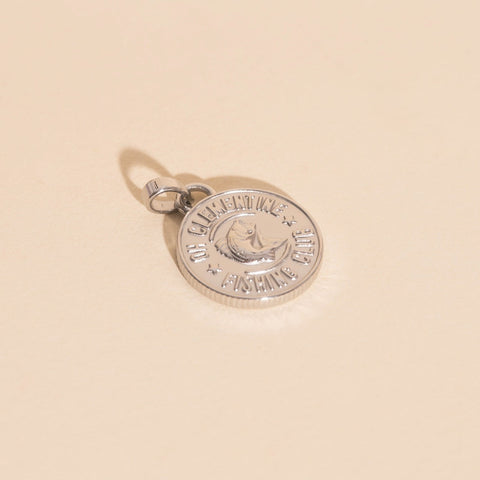 Fishing Club Necklace Charm