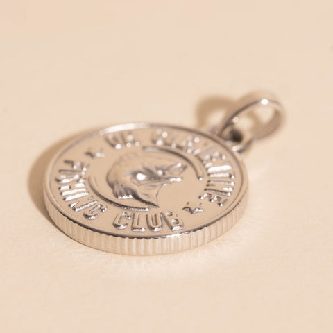 Fishing Club Necklace Charm