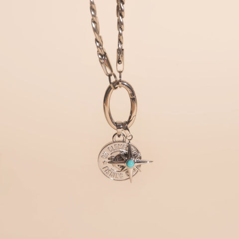 Fishing Club Necklace Charm
