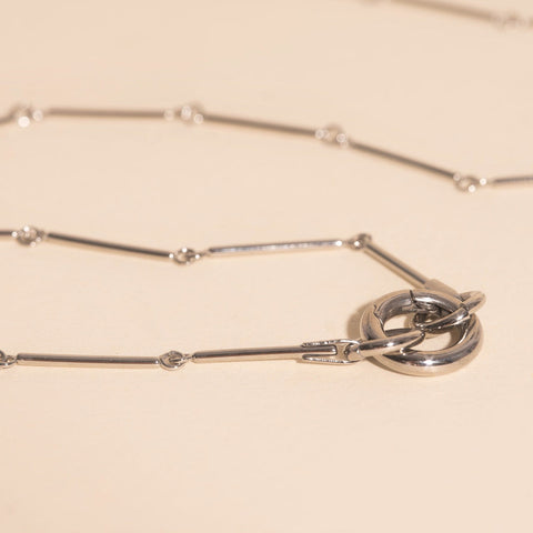 Bar Link Chain Necklace