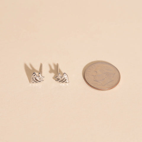 Angel Fish Stud Earrings
